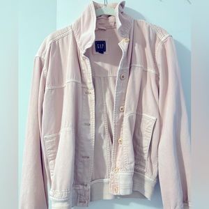 Pale Pink Bomber Jacket